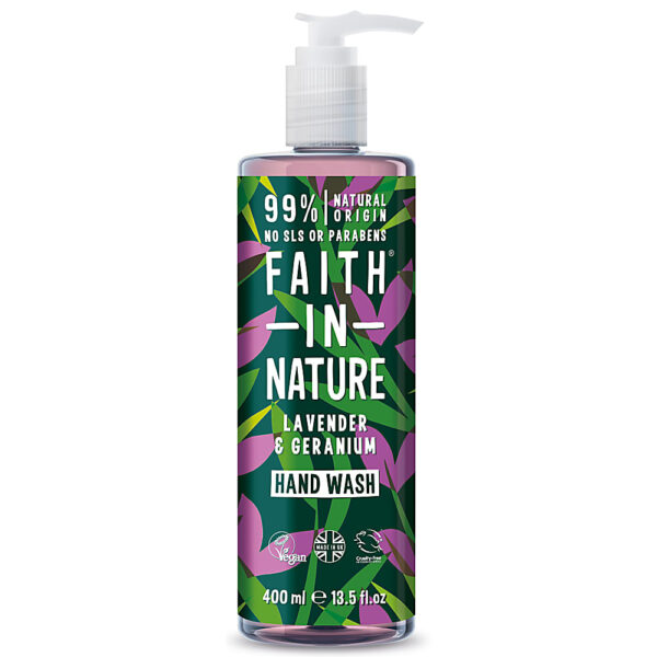 faith in nature handw lavendl- 400ML