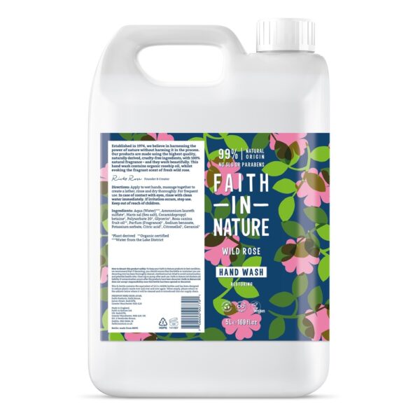 faith in nature handw wildrose 5LT