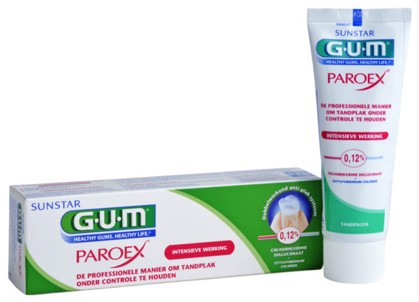 GUM TANDPASTA PAROEX 0.12% 75M