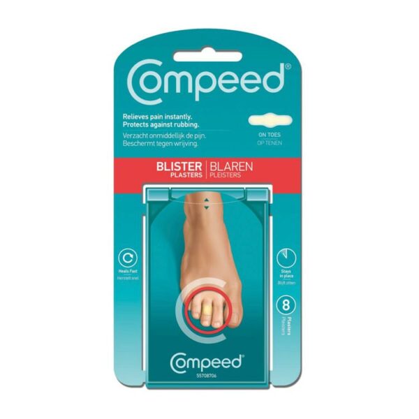 compeed blaren pleister tenen - Afbeelding 2