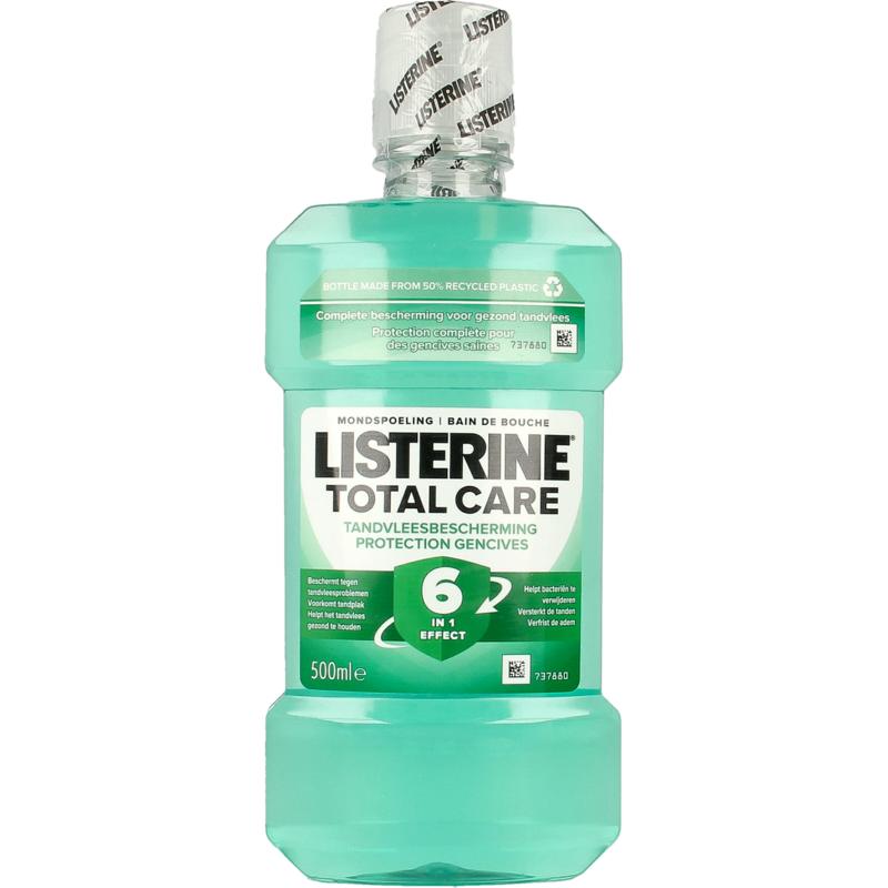Inspireren waarom Flipper Listerine Mondwater total care gum protect 500 Milliliter - Drogisterij  Rozenbroek