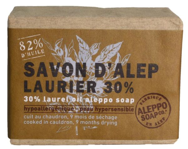Aleppo zeep 30% laurier