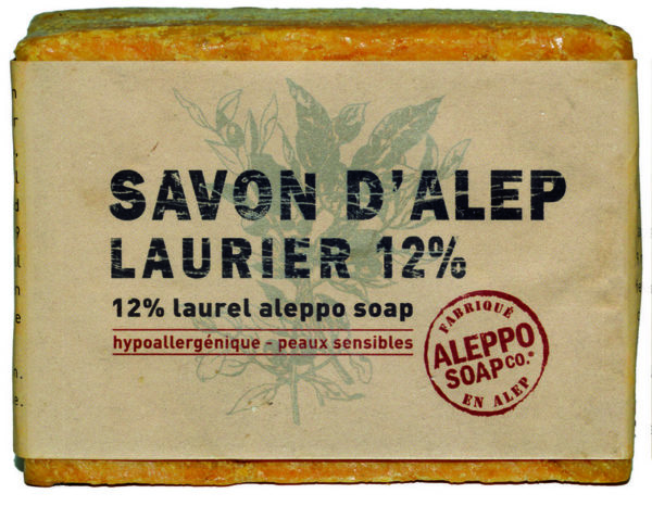 Aleppo zeep 12% laurier