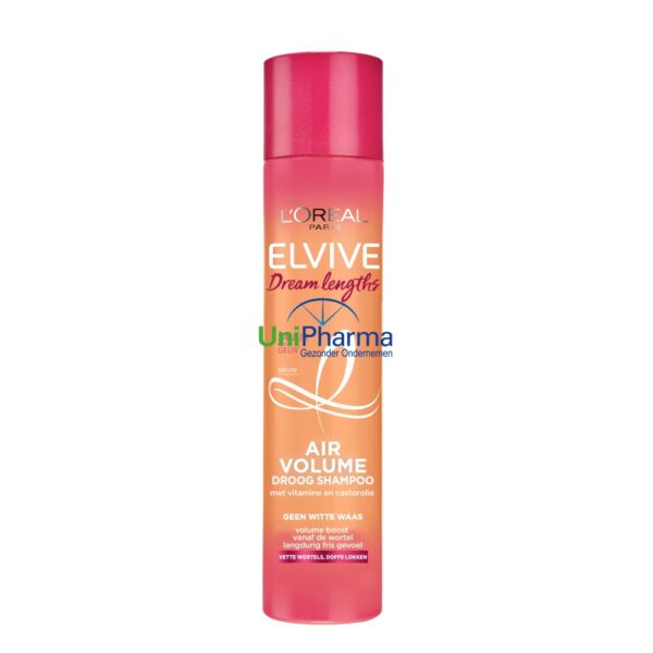 elvive droogshamp drm lenght 200ML - Afbeelding 2