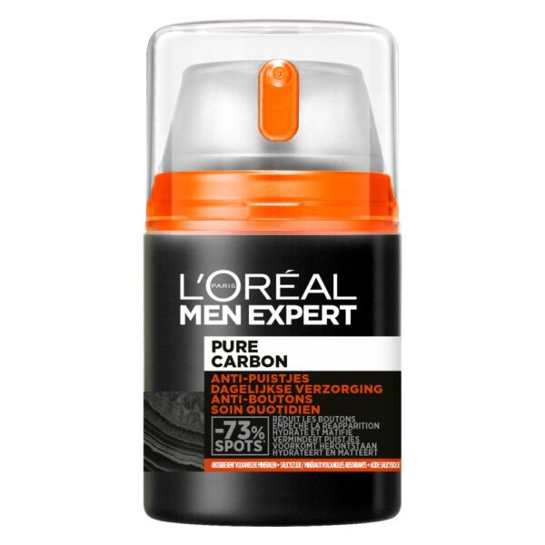 loreal men dagcrm pure carbon 50ML - Afbeelding 2