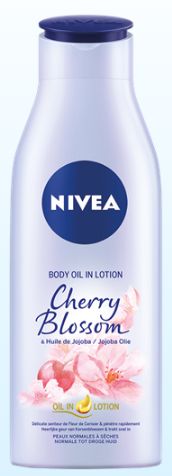 Body oil lotion cherry blossom & jojoba