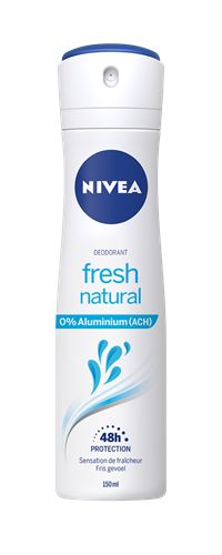 Deodorant fresh natural spray female