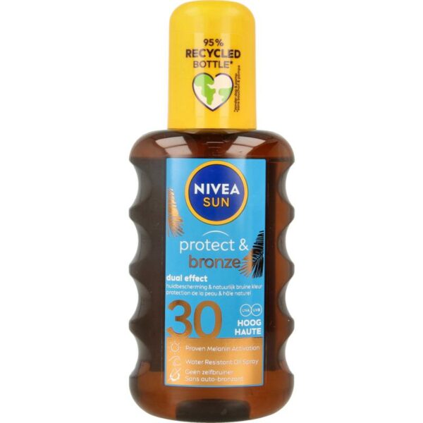 Sun protect & bronze olie spray SPF30