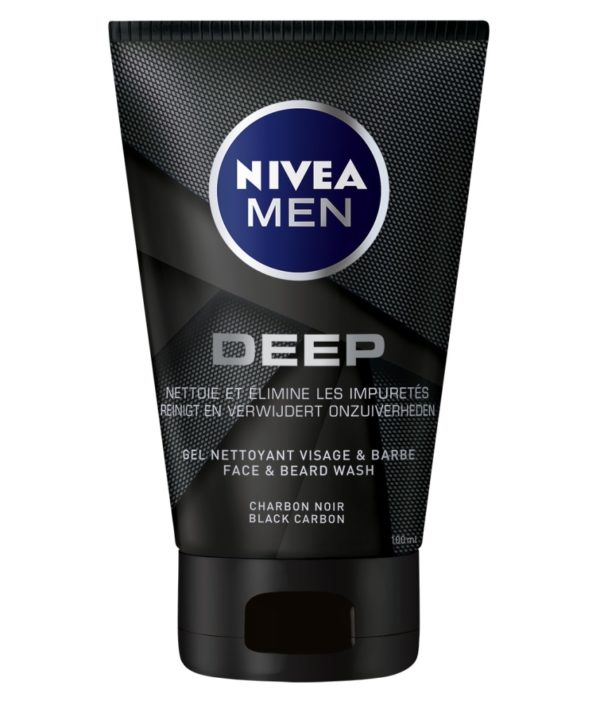 nivea men face wash deep black 100 ML