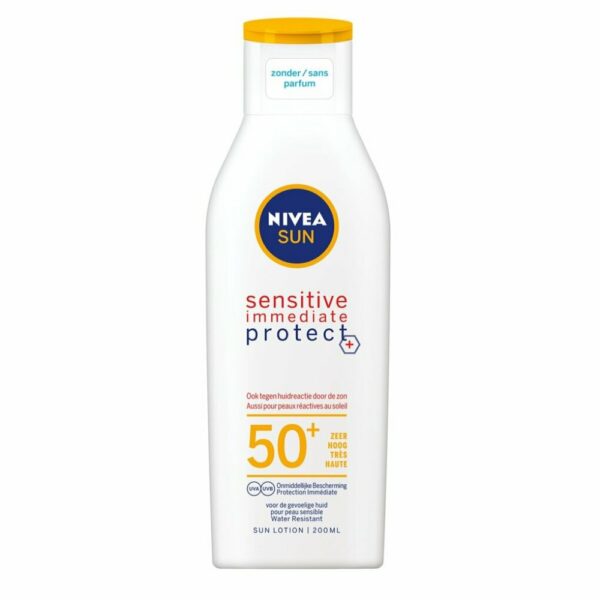 nivea sun sens melk f50 200m