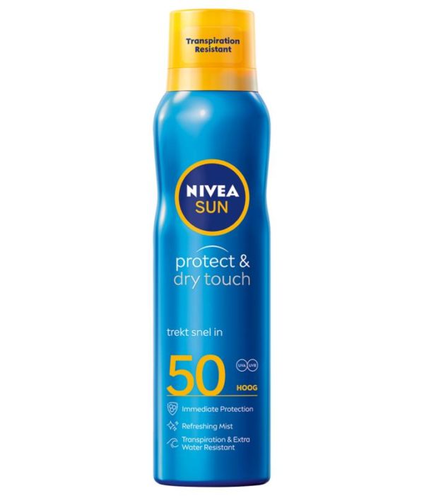 Sun protect & dry touch spray SPF50