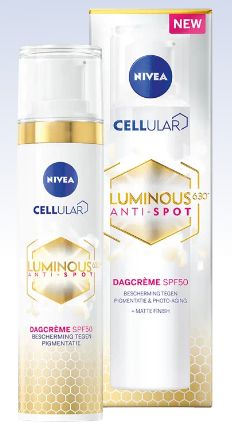 Cellular luminous anti-pigment fluid cream SPF50