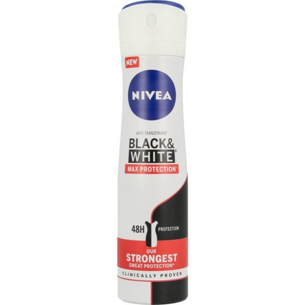 Deodorant spray black & white max protection
