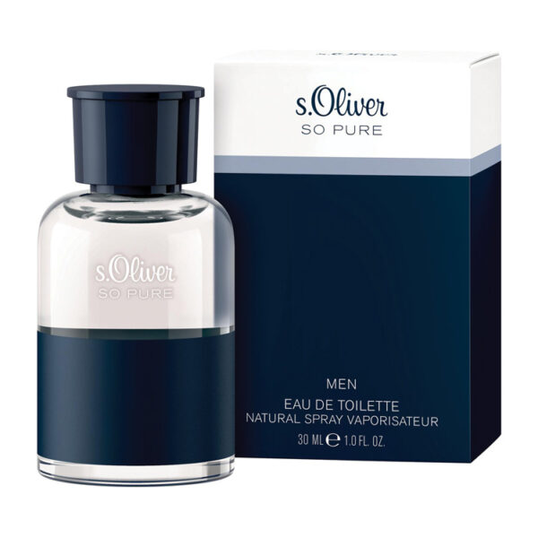 S Oliver So pure men eau de toilette 30 Milliliter - Afbeelding 2