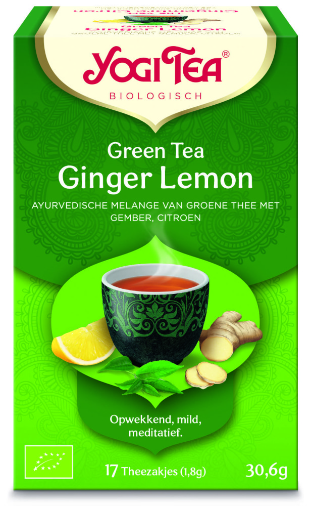Green tea ginger lemon bio