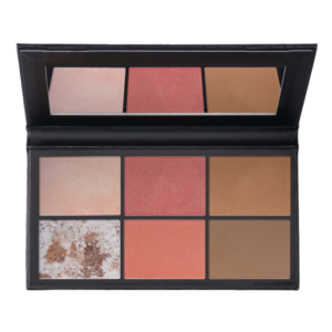 Make up Factory Pro Effect Face Palette (2 highlighters-2 blushers-2 bronzers/contouring) 10 Natural / Spring Vibes