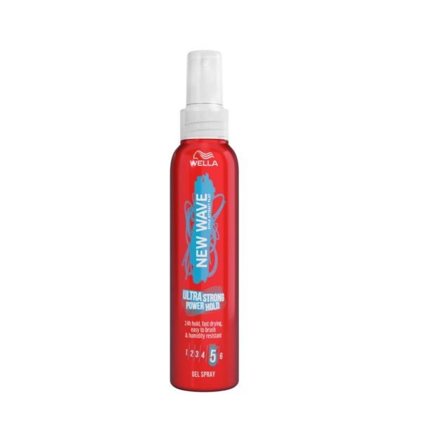 Ultra strong power hold haargel spray