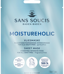 Sans Soucis moistureholic sheet mask for moisture deficient skin 16