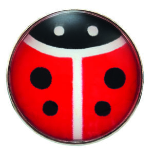 System75 Novelty lady bug chirurgisch staal