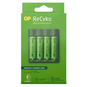GP RECYKO BATTERIJLADERAA/AAA- 1S