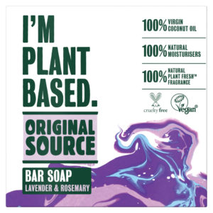 ORIGINAL SOURCE PB BAR LAVEND- 100G