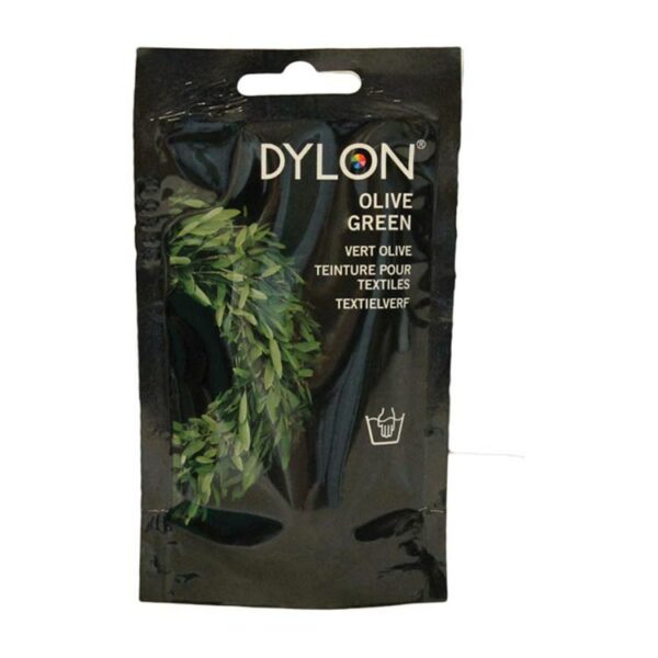 dylon col.fast r34 olive green hand 50 GR - Afbeelding 2