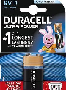 dURACELL ULTRA POWER 9V- 1S