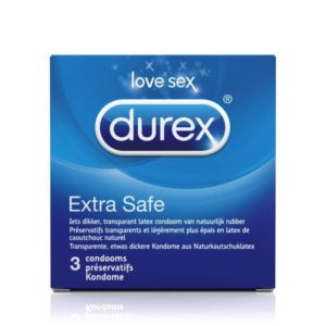 DUREX CONDOOM EXTRA SAFE 3S