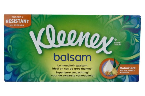 KLEENEX BALSAM BOX TISSUES 72S