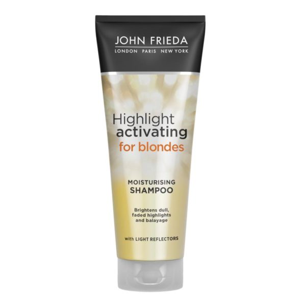 Sheer blonde shampoo highlight activating