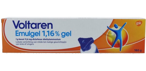 voltaren emulgel 1.16% uad 180g