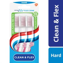 Tandenborstel clean & flex hard