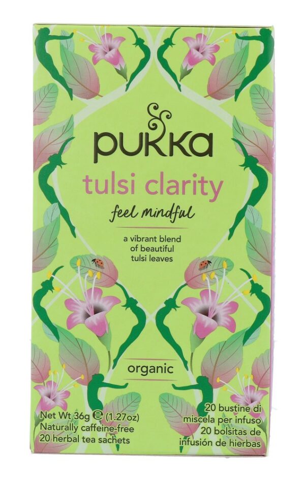 pukka thee tulsi clarity bio- 20ZK - Afbeelding 2