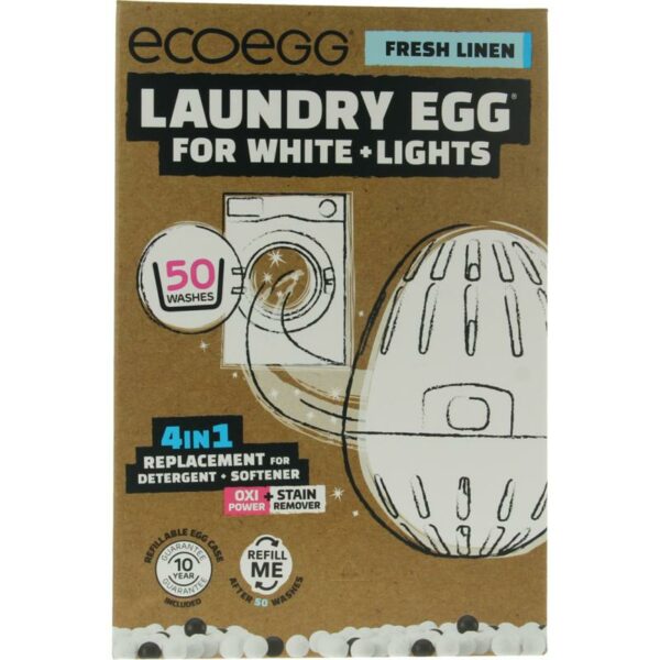 Laundry egg fresh linen