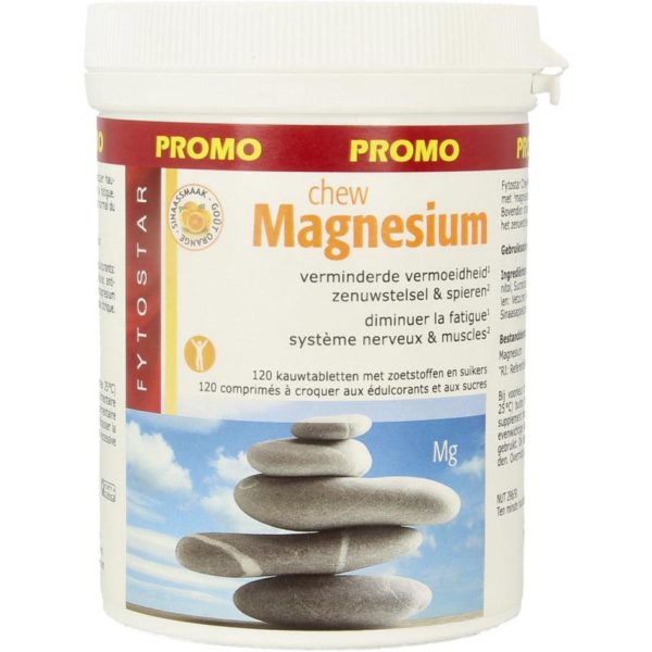 Magnesium chew kauwtabletten