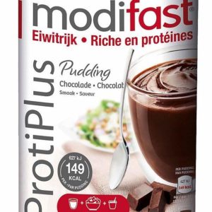Protein shape pudding chocolade