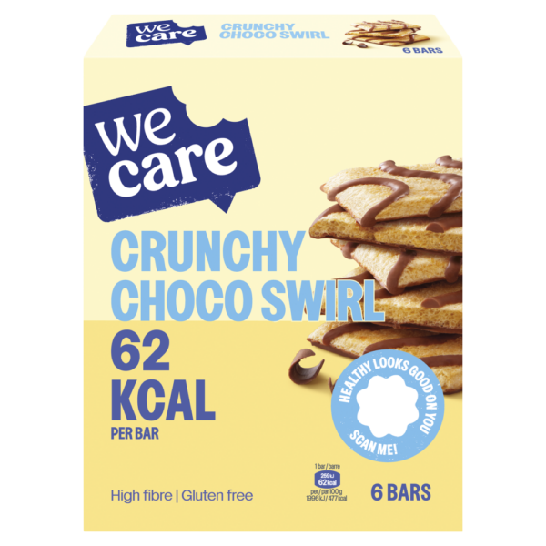 wecare crunchy choco swirl 78GR