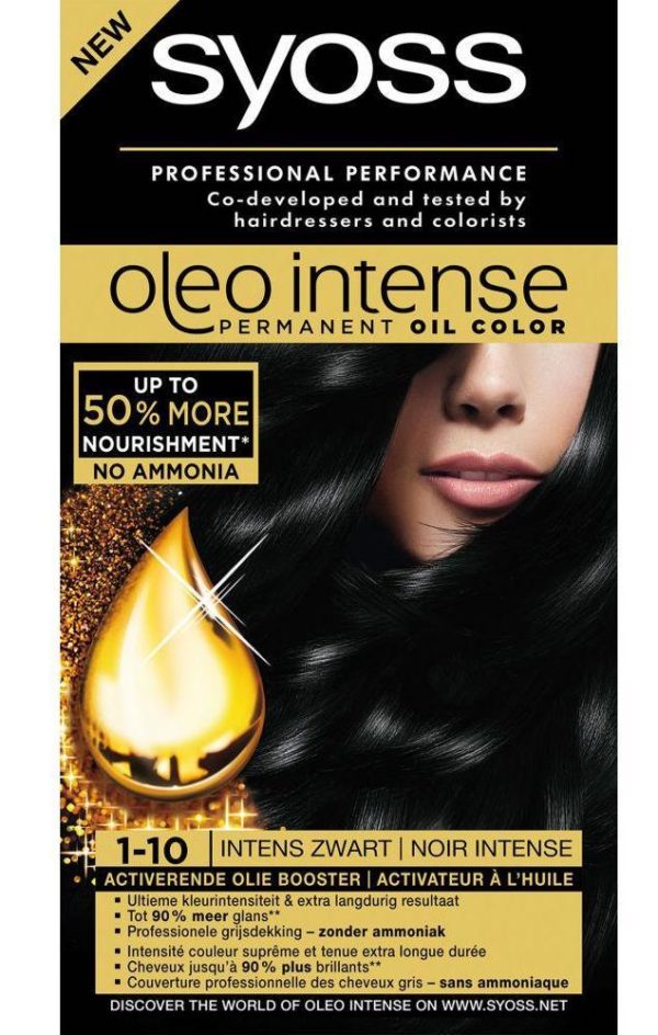 Color Oleo Intense 1-10 intens zwart haarverf