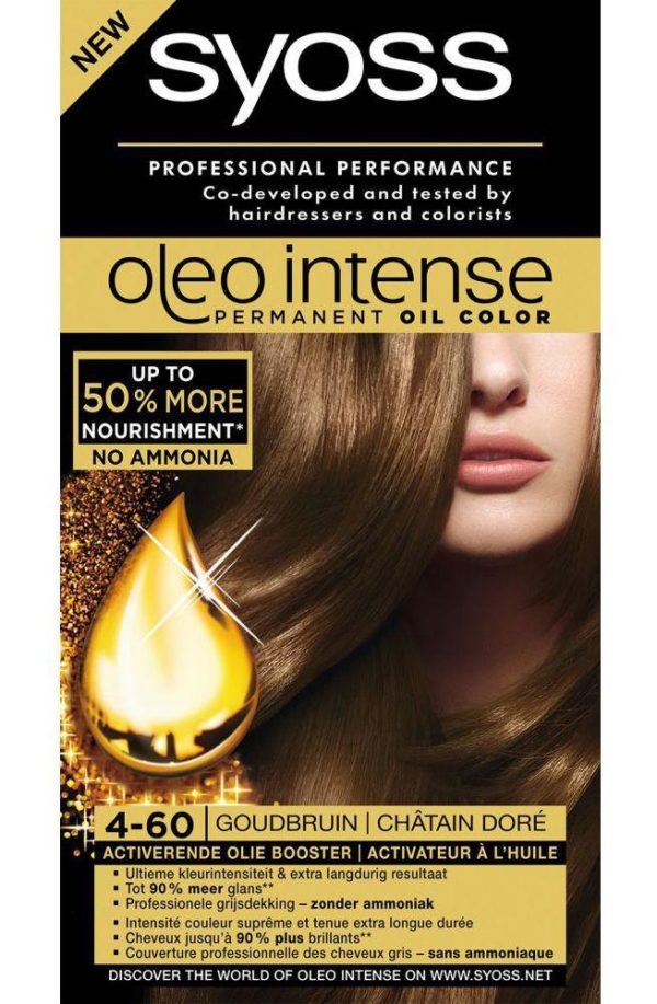 Color Oleo Intense 4-60 goudbruin haarverf