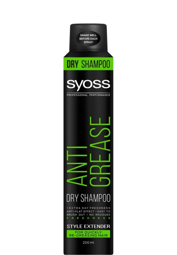 syoss droogshampoo anti greas 200ML