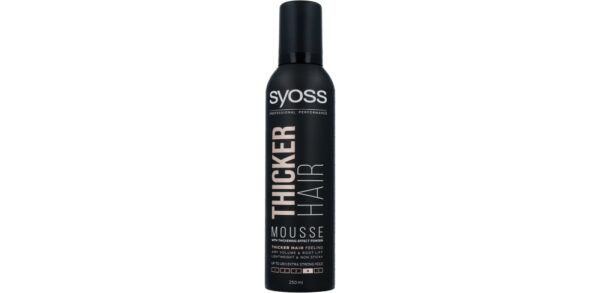 syoss mousse thicker hair 250ML