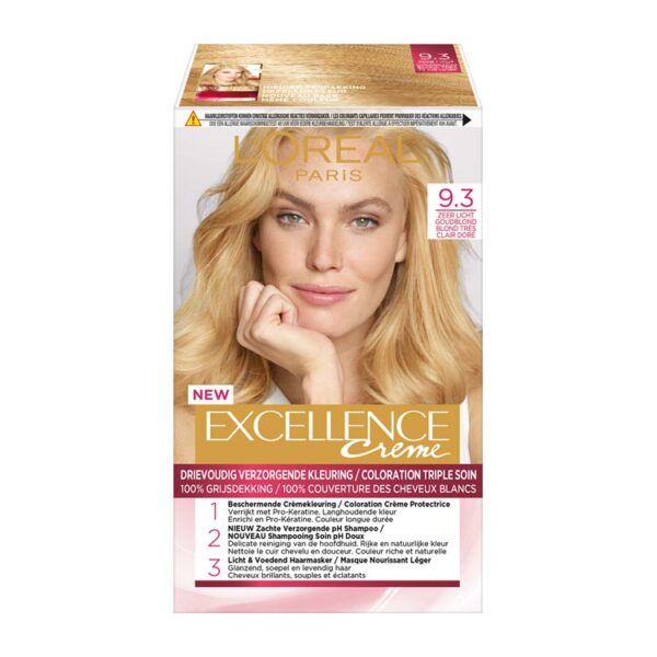 excellence 9.3 zeer licht goudblond 1 ST - Afbeelding 2