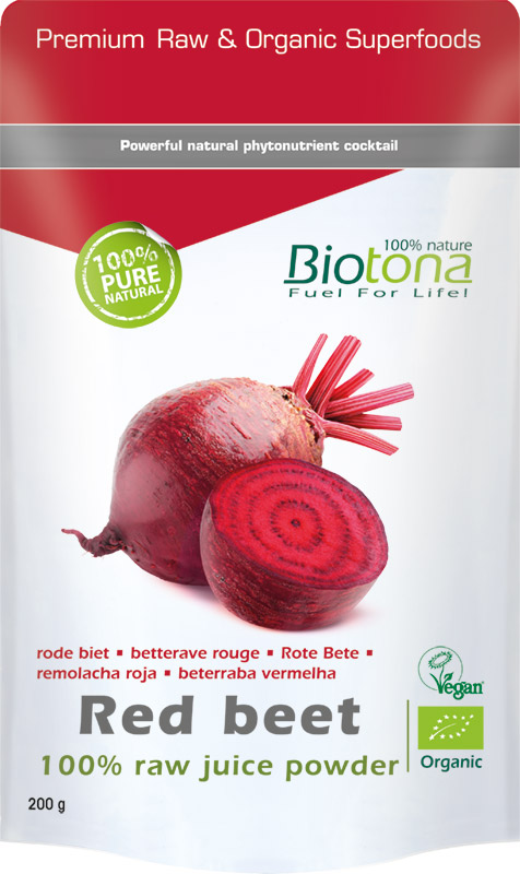 Red beet raw powder bio
