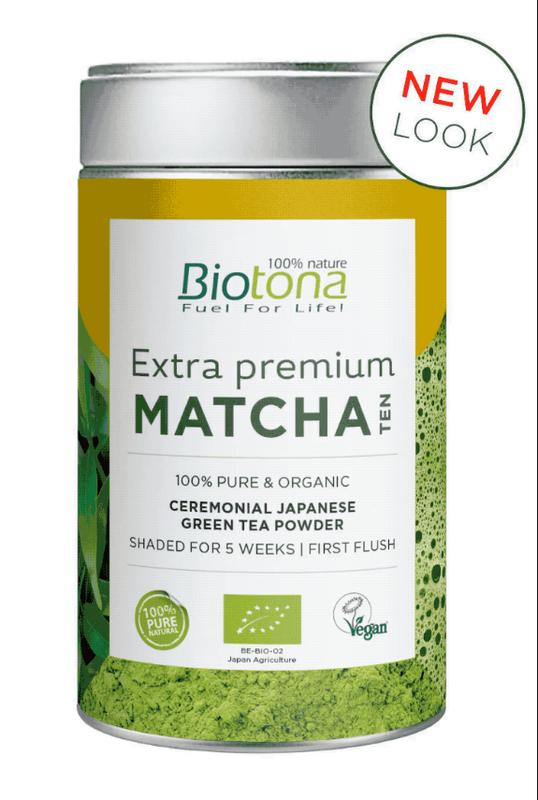 Extra premium matcha tea poeder bio