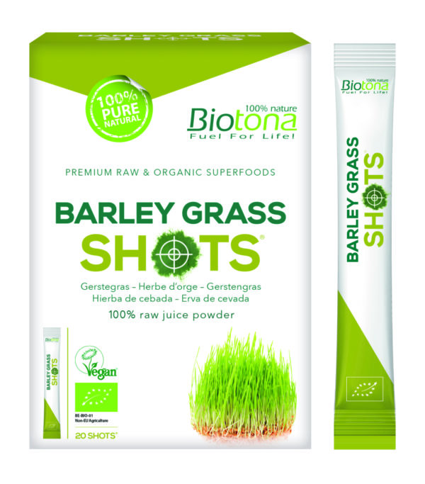 Barley grass raw shots 2.2 gram bio