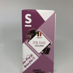 sweet-switch choco puur70% 100GR