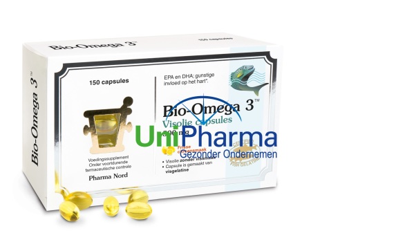 Pharma Nord bio omega 3 visolie 500mg 150caps - Rozenbroek
