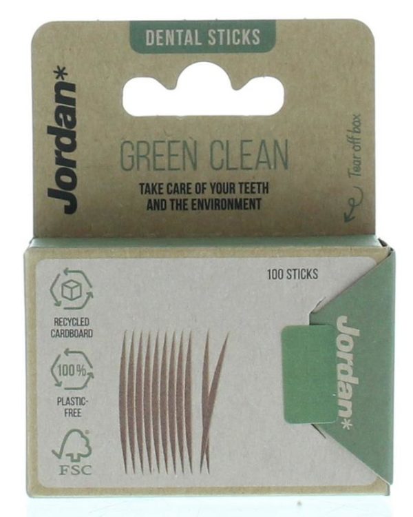Green clean tandenstoker dun