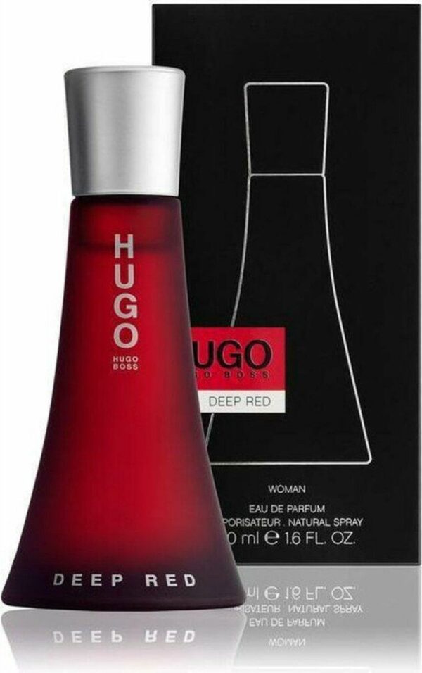 hugo boss deep red woman edp spray 50 ML