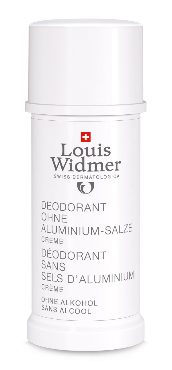 Louis Widmer Deo Crème zonder Aluminiumzouten Licht Geparfumeerd